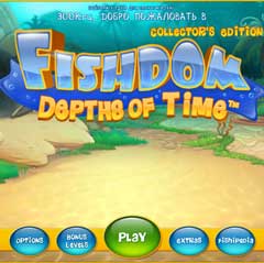 скачать игру Fishdom: Depths of Time (PC/RUS/2014) торрент бесплатно