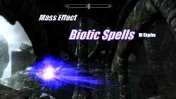 скачать Биотические способности для Скайрима - Biotic Spells in Skyrim v 0.5 бесплатно