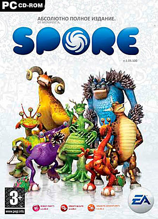 скачать игру Spore: Complete Edition [RePack] [2009|Rus|Eng|Multi15] торрент бесплатно