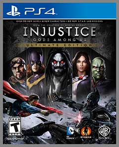 скачать игру Injustice: Gods Among Us Ultimate Edition  PS4 торрент бесплатно